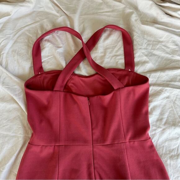 Gal Meets Glam Rae Sweetheart Scuba Crepe Dress - Picture 5 of 7